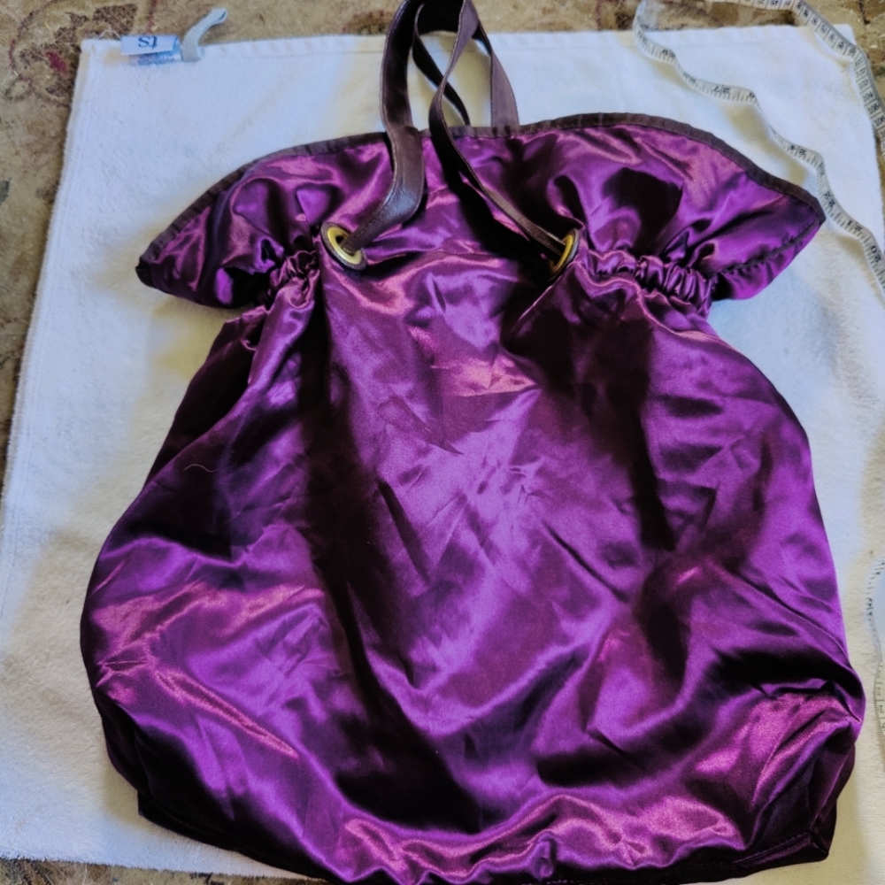 Satiny Cinch Close Tote Bag-Victoria's Secret